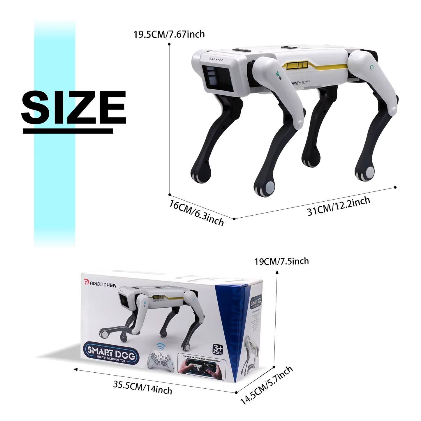 Intelligent AI Robot Dog