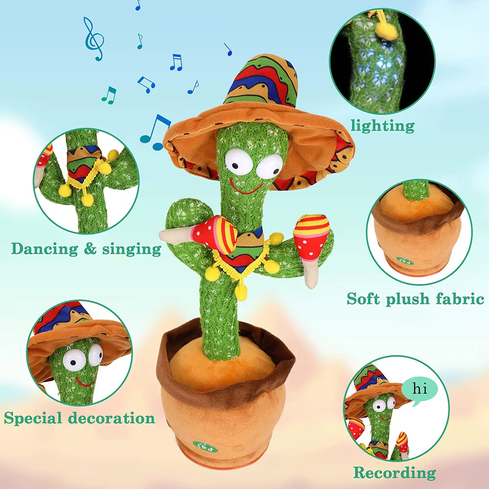 Talking Cactus Toy - Dancing Cactus