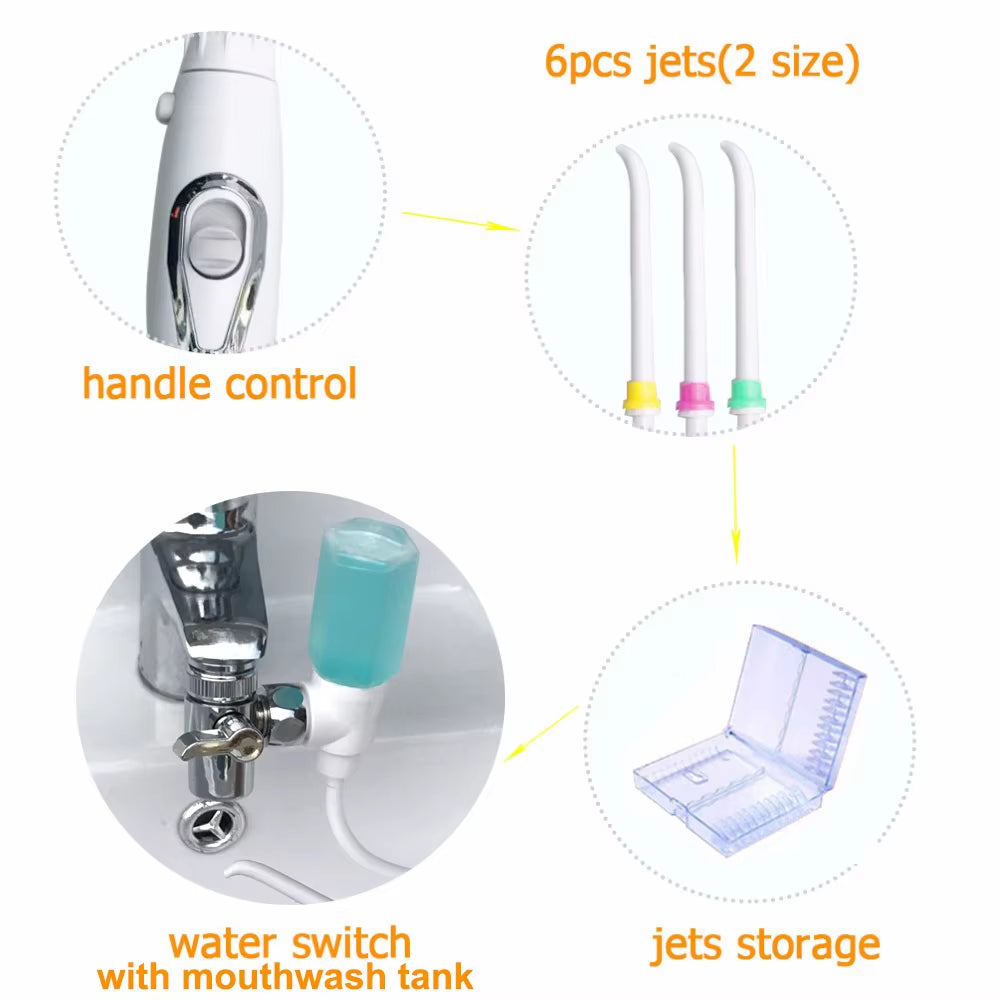 Newtooth Flushing Machine Household Toothwasher Faucet Tooth Flushing Tooth Cleaner Tooth Washing Machine