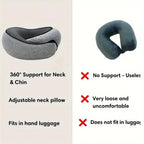Travel Neck Pillow -Memory Foam
