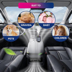 5-In-1 Smart Car Charger Aromatic Starlight in Car Roof Retractable Car Charger Scented Car Air Freshener Fast Car Charger with Starlight Starlight in Car Roof Fast Charging Adapter