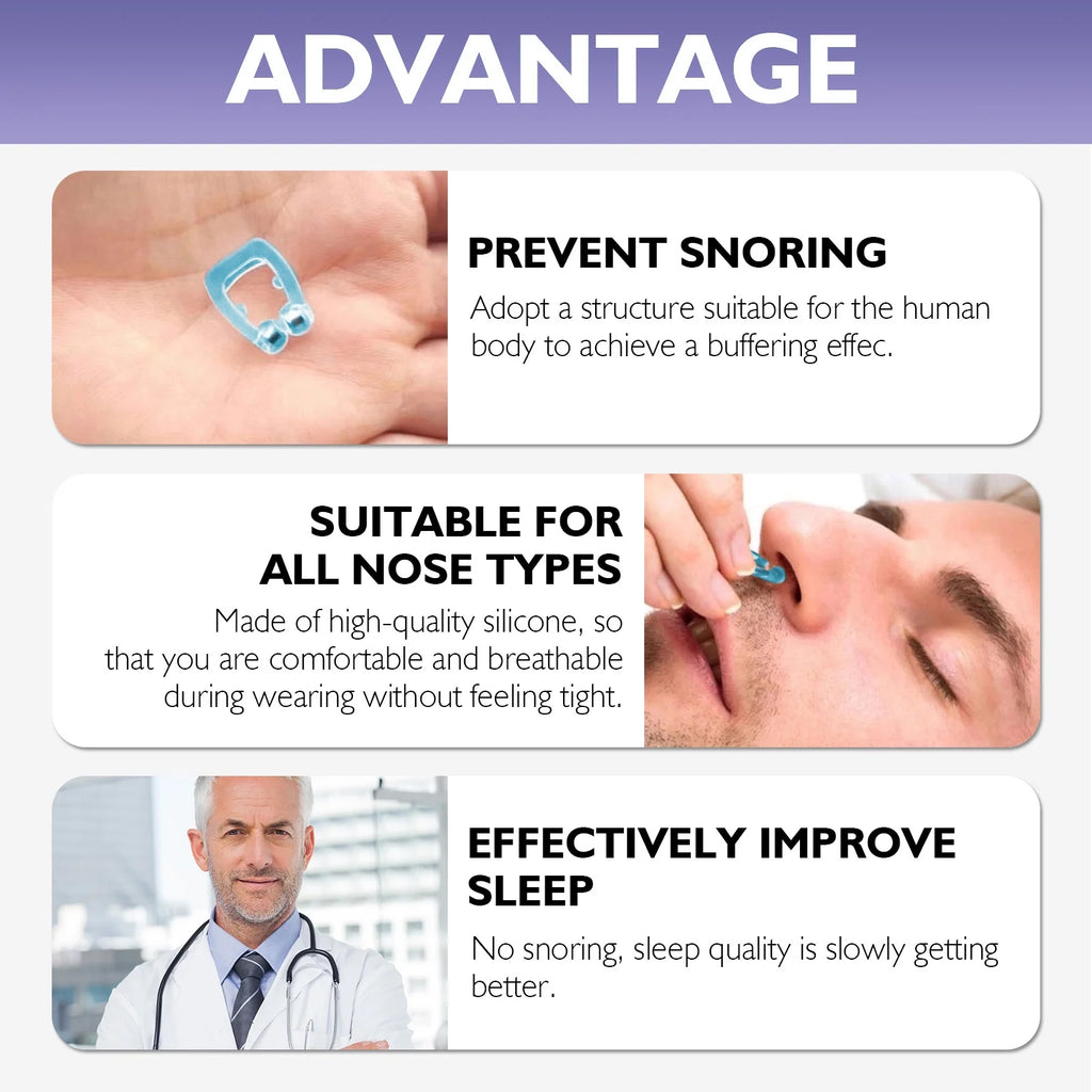 Anti Snoring Devices - Silicone Magnetic(8Nos)