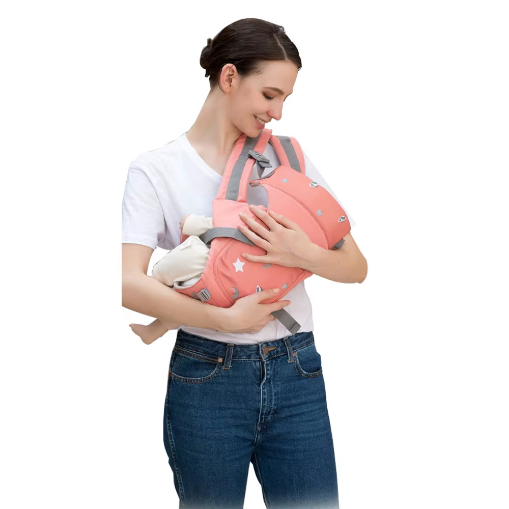 Ergonomic Baby Carrier – Infant Hipseat & Kangaroo Front-Facing Baby Holder, Breathable Waist Carrier for 0–36 Months