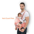 Ergonomic Baby Carrier – Infant Hipseat & Kangaroo Front-Facing Baby Holder, Breathable Waist Carrier for 0–36 Months