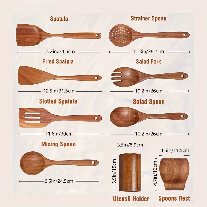Cooking Spoons - Wooden