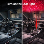 5-In-1 Smart Car Charger Aromatic Starlight in Car Roof Retractable Car Charger Scented Car Air Freshener Fast Car Charger with Starlight Starlight in Car Roof Fast Charging Adapter