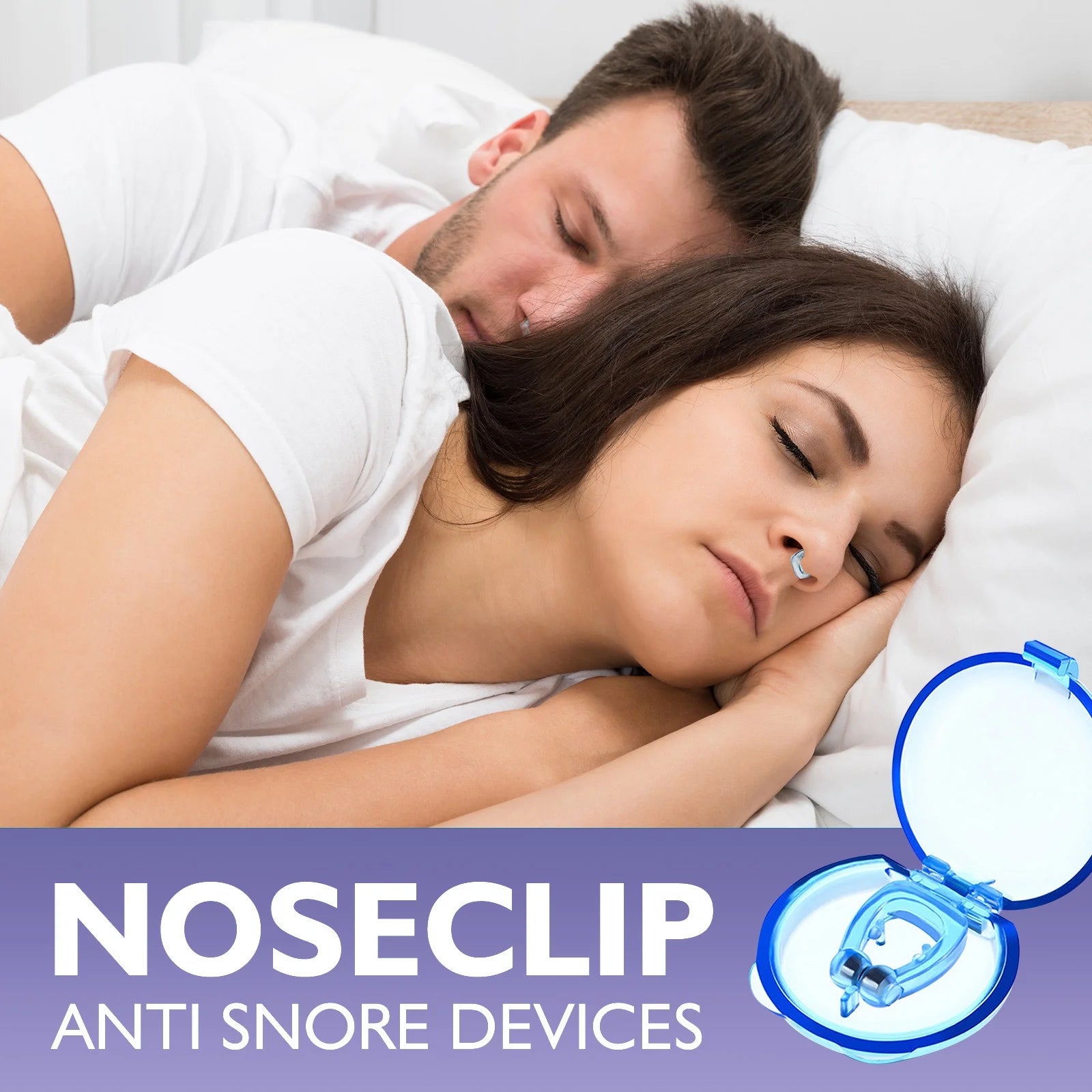 Anti Snoring Devices - Silicone Magnetic(8Nos)