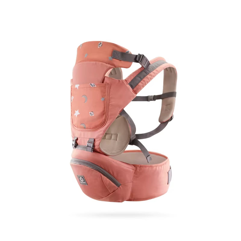 Ergonomic Baby Carrier – Infant Hipseat & Kangaroo Front-Facing Baby Holder, Breathable Waist Carrier for 0–36 Months