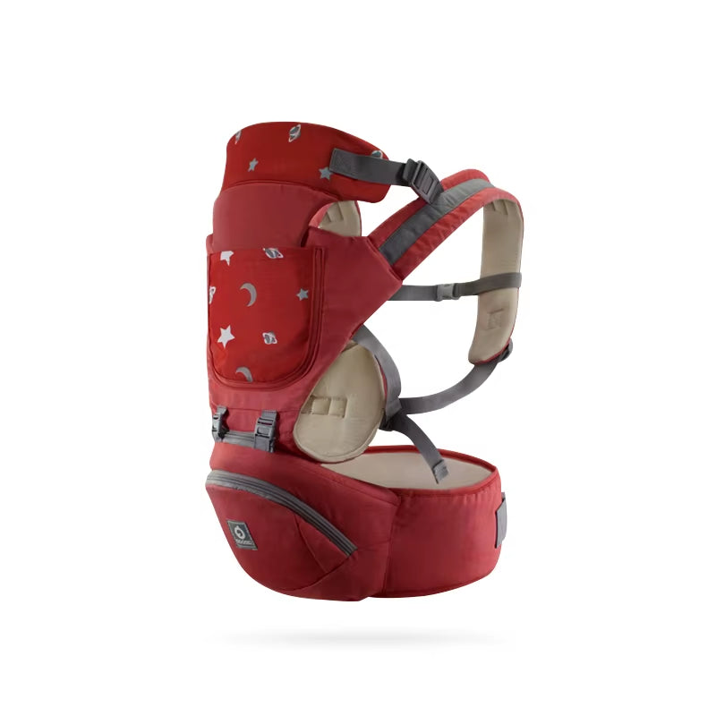 Ergonomic Baby Carrier – Infant Hipseat & Kangaroo Front-Facing Baby Holder, Breathable Waist Carrier for 0–36 Months